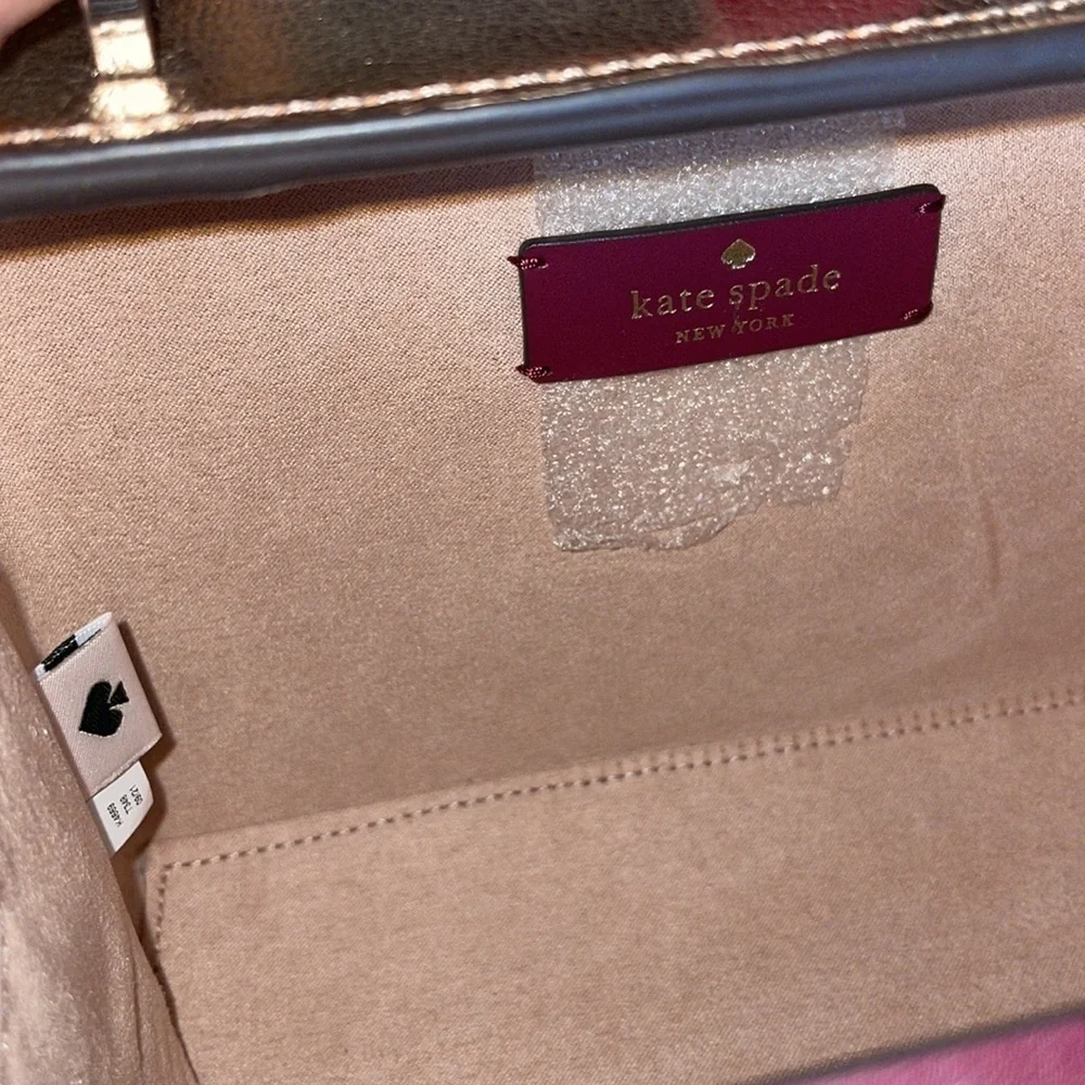 Brand New Kate Spade Leather Wrapping Party Gift Box Present Crossbody Purse